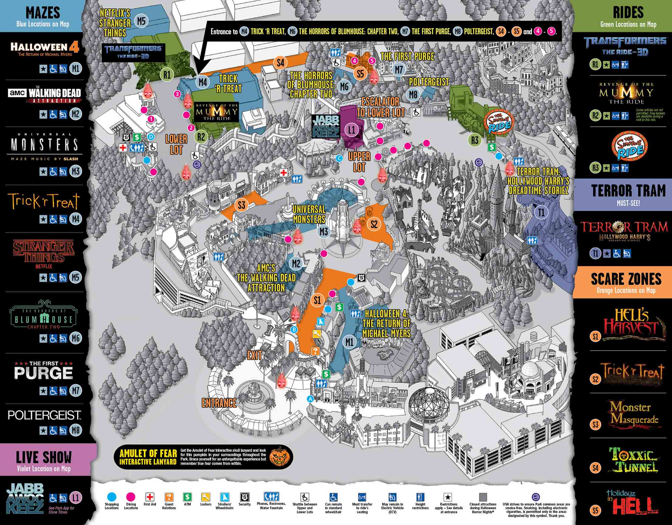 27 Universal Studio Hollywood Map Maps Online For You