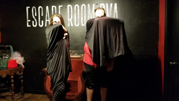 Maegen and Michale at Escape Room RVA